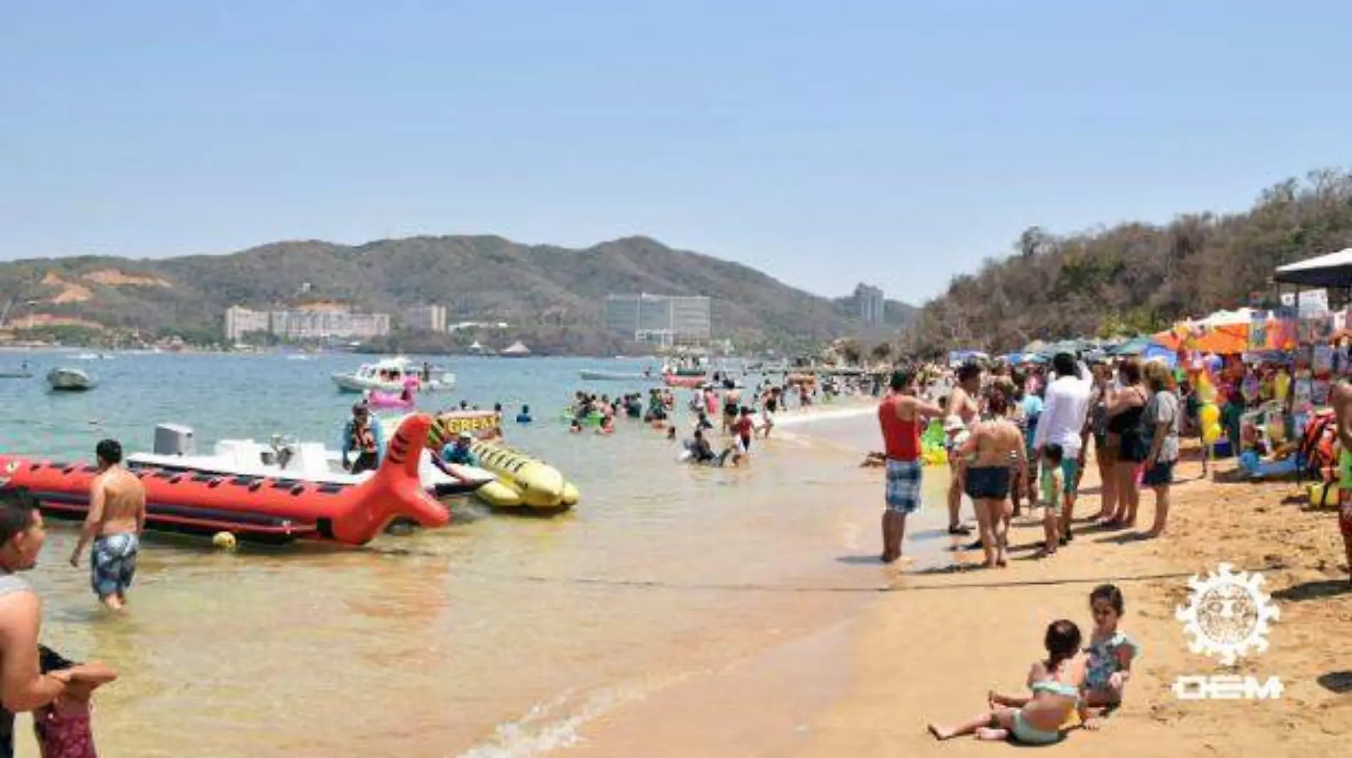 zihuatanejo - playa las gatas no reportaron ganancias pese a la buena afluencia